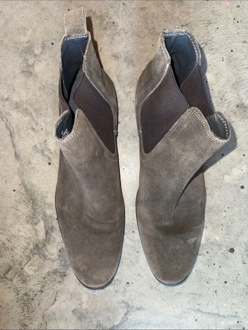 ASOS Men's Taupe Suede Chukka Chelsea Boots